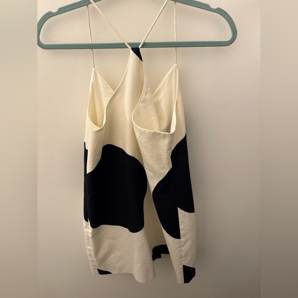 J. Crew Big Dot Black and White Dress - Picture 4 of 8